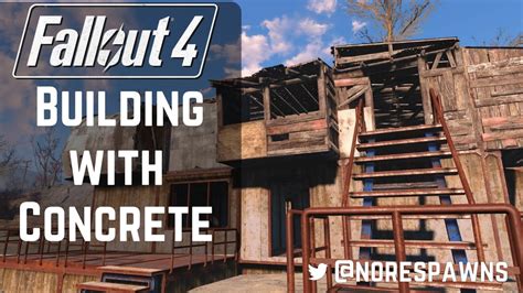 concrete fo4|fallout 4 building with concrete.